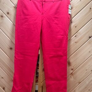 #157 crown and Ivy coral pants size 14 regular